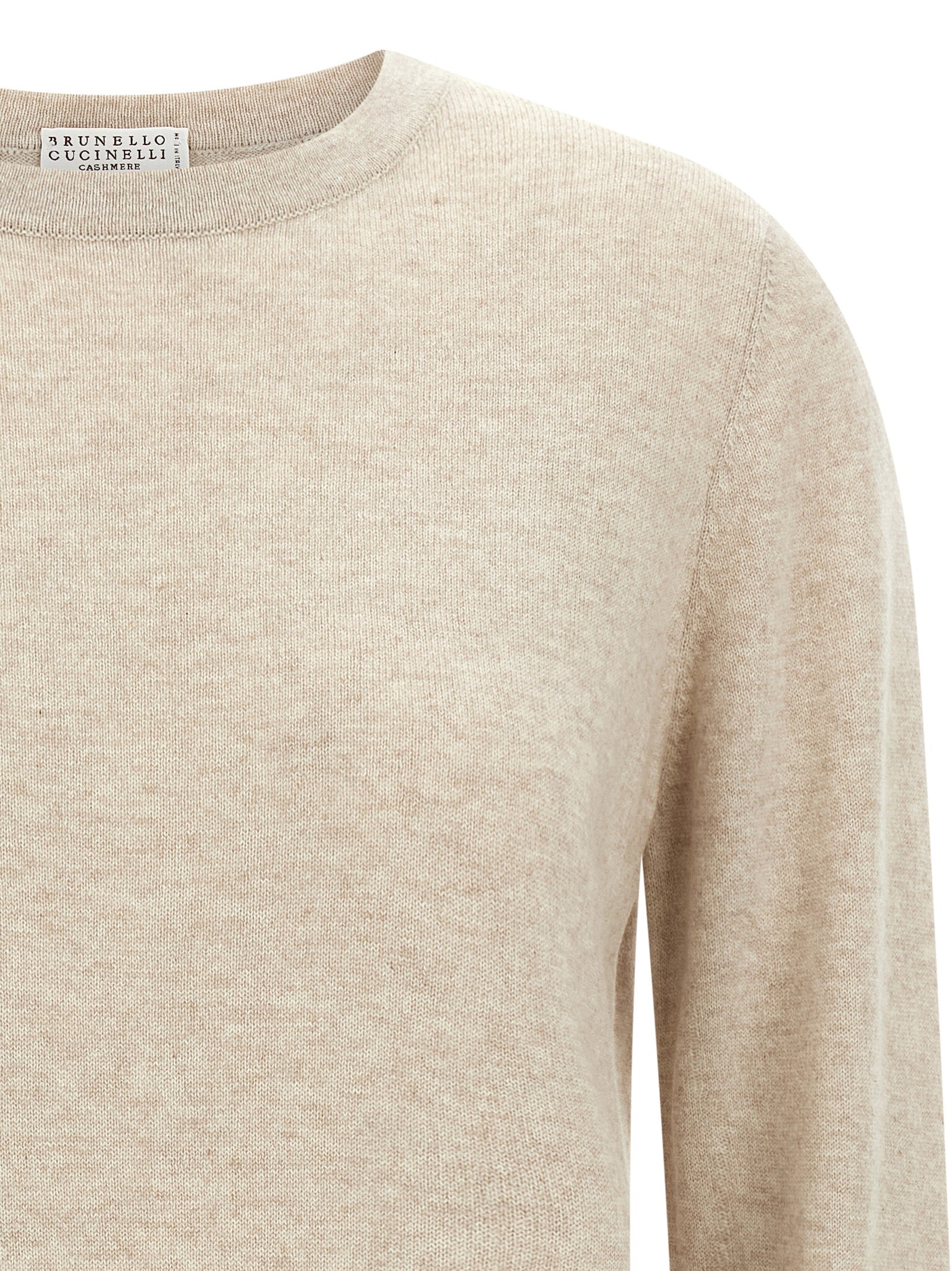 Brunello Cucinelli Beige Cashmere Women's Cardigan