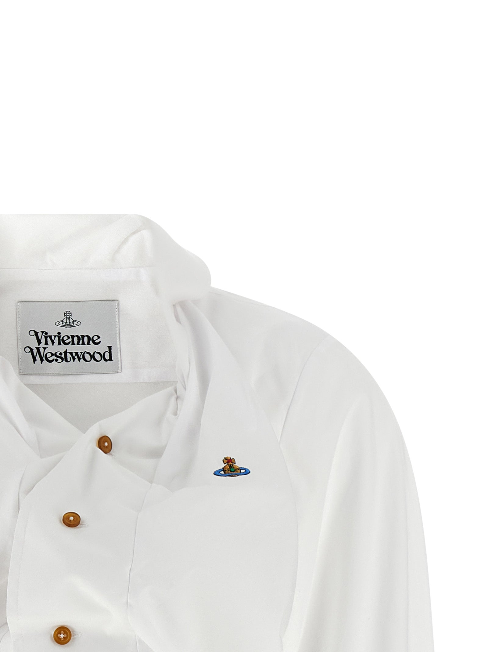 Vivienne Westwood White Cotton Women's Blouse
