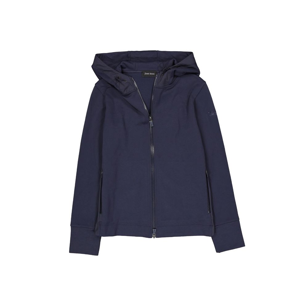 Herno Blue Cotton Women's Sweatshirt