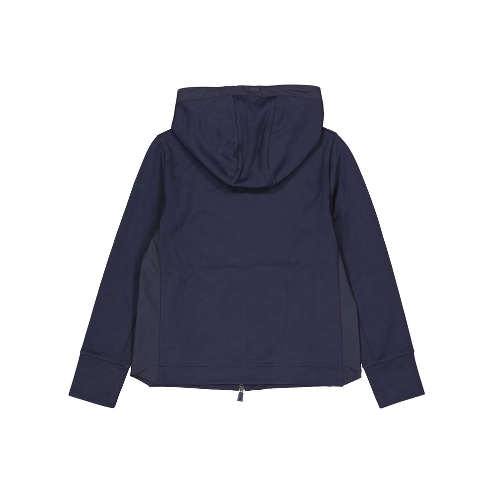 Herno Blue Cotton Women's Sweatshirt