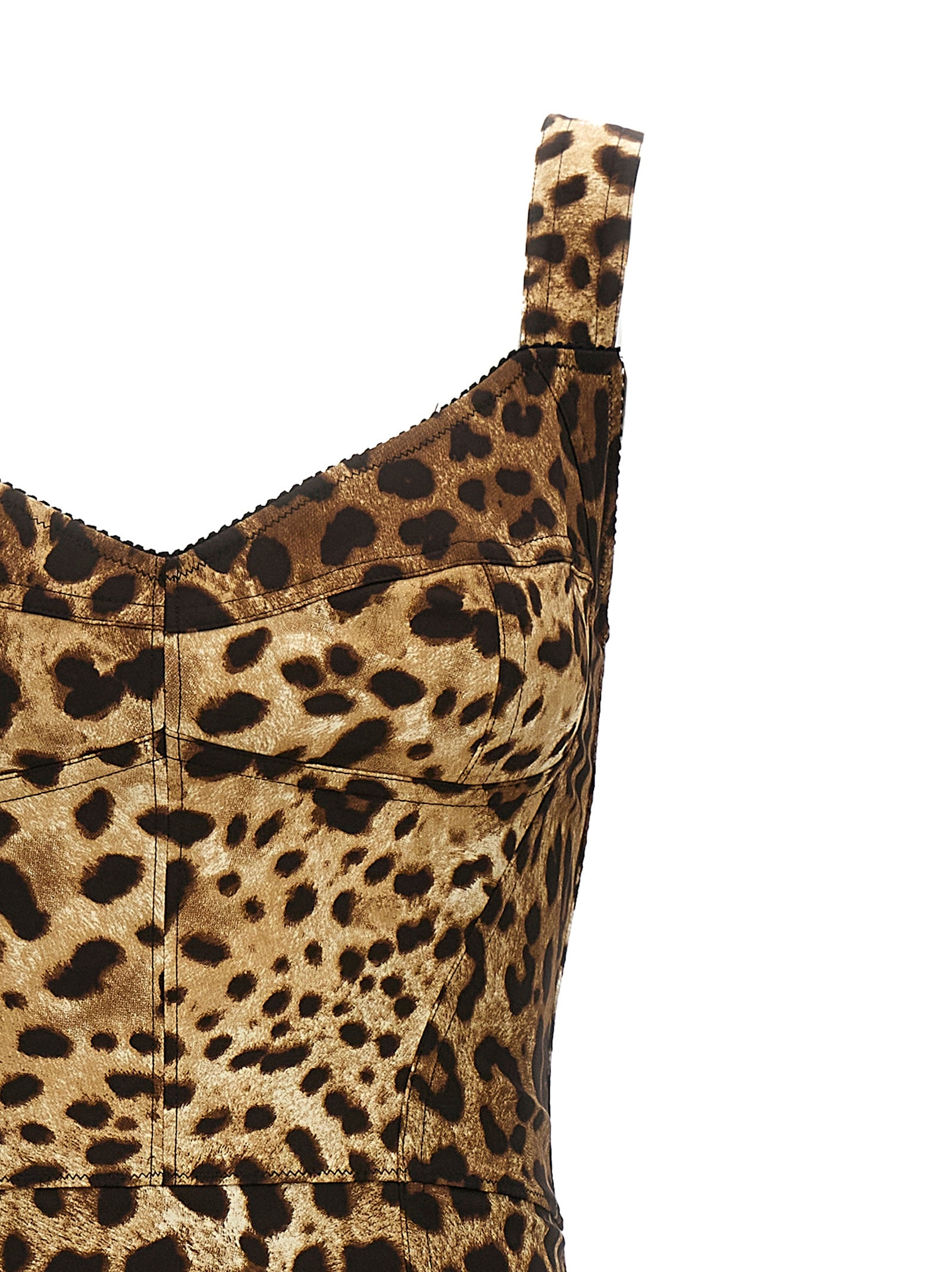 Dolce & Gabbana Multicolor Silk Cocktail Women's Dress