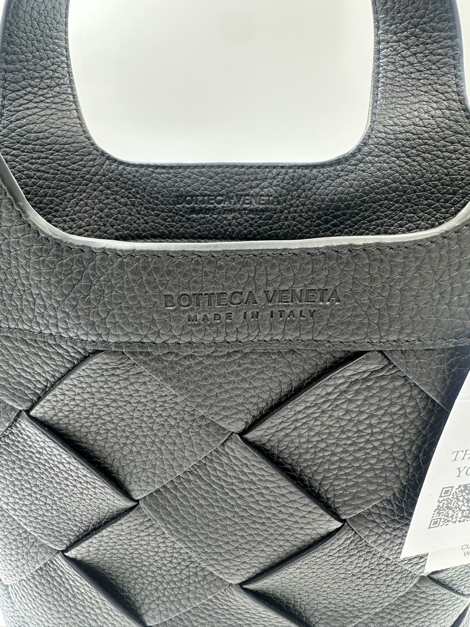 Bottega Veneta BOTTEGA VENETA Small DIAGO Black Handbag (Pre-Owned)