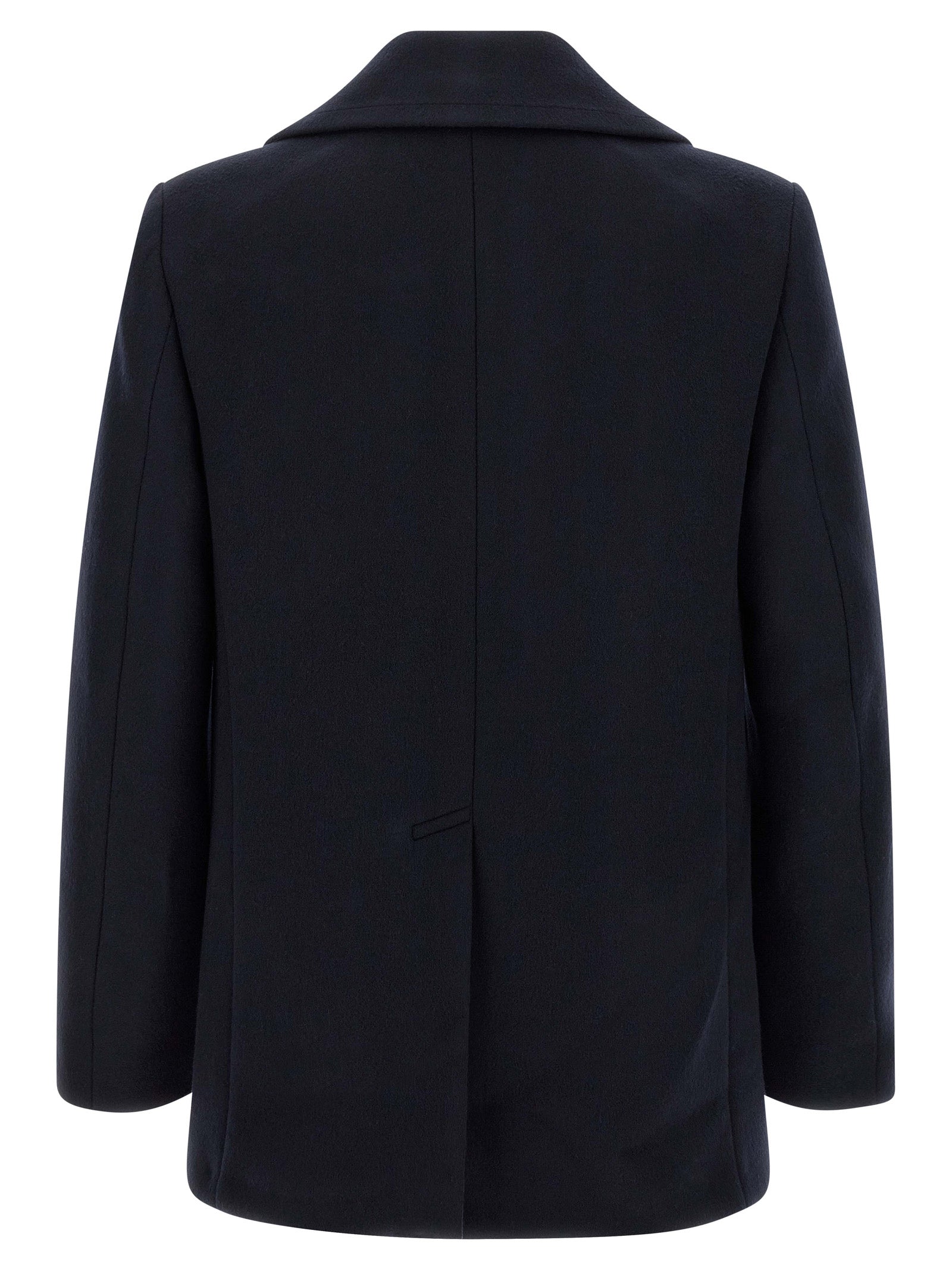 Givenchy Blue Wool Men's Coat