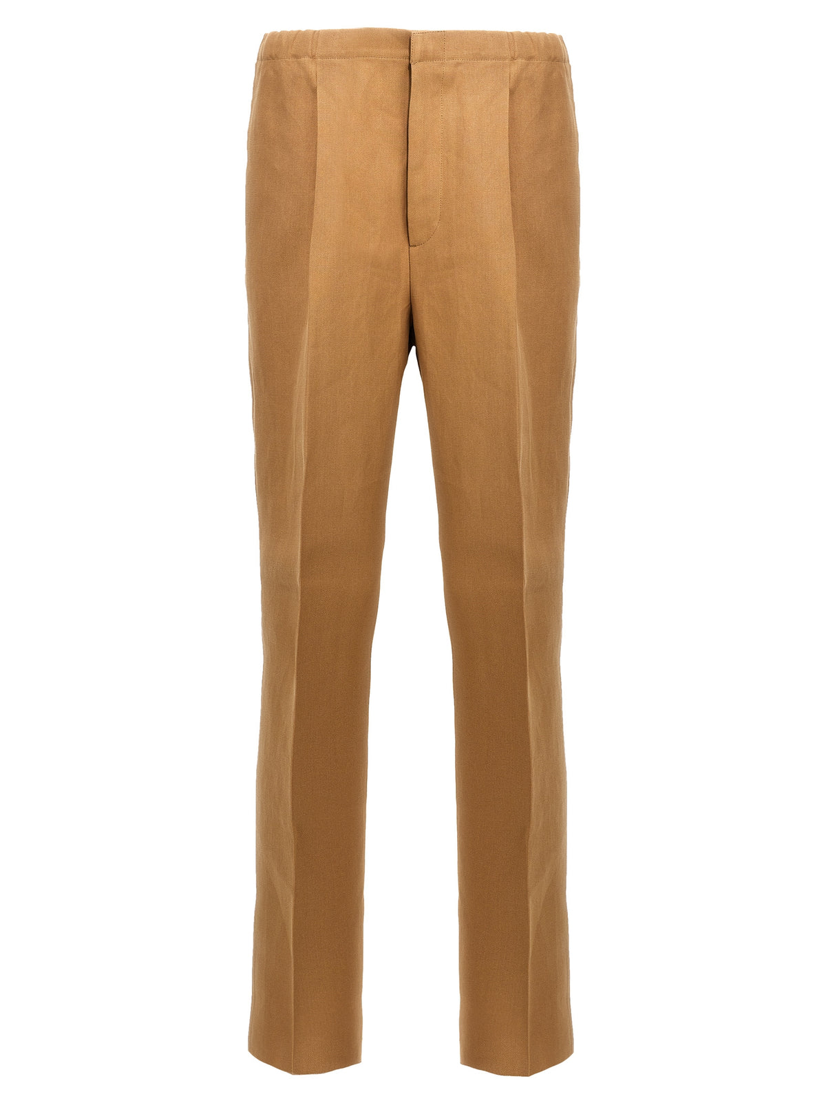 Fendi Beige Paper Casual Men's Pants