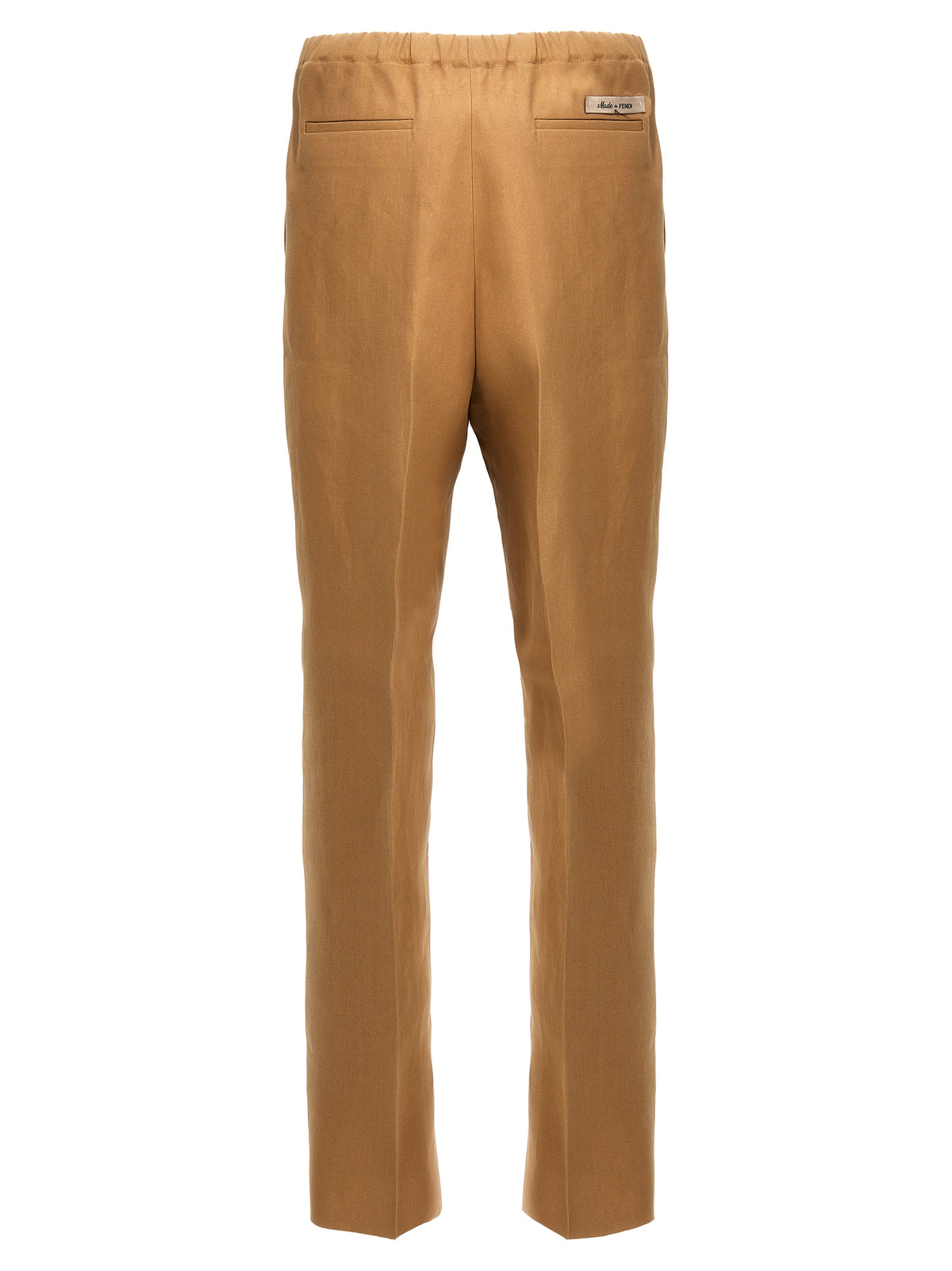 Fendi Beige Paper Casual Men's Pants