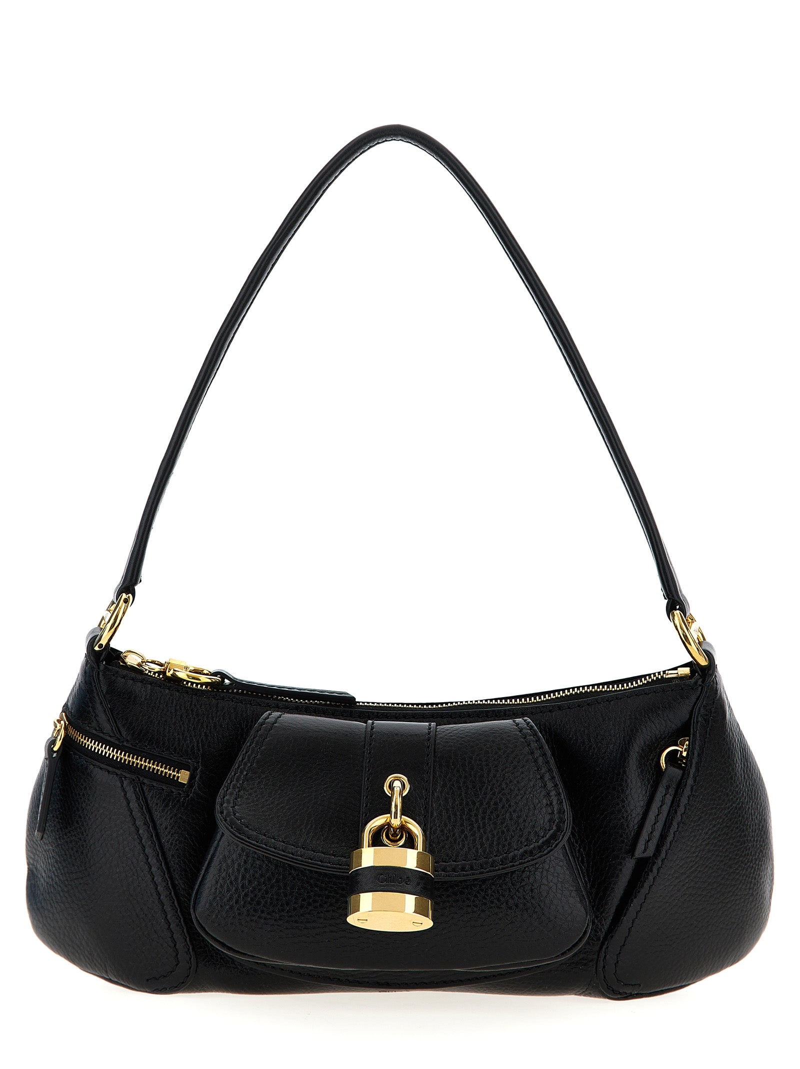 Chloé Black Calfskin Shoulder Women's Bag