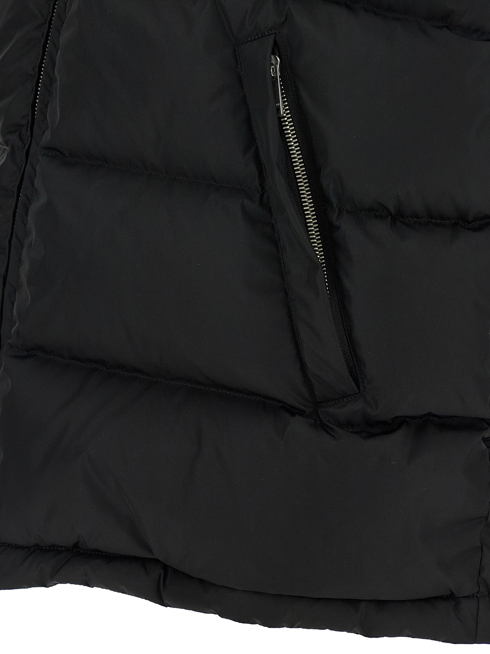 Valentino Garavani Black Polyamide Sleeveless Men's Jacket