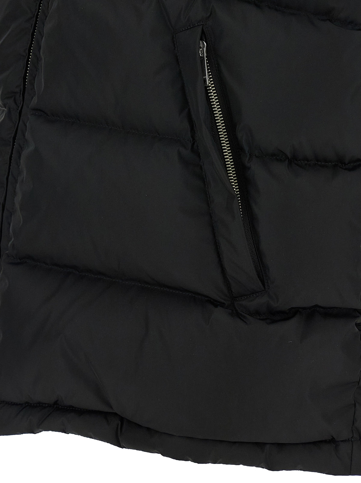 Valentino Garavani Black Polyamide Sleeveless Men's Jacket