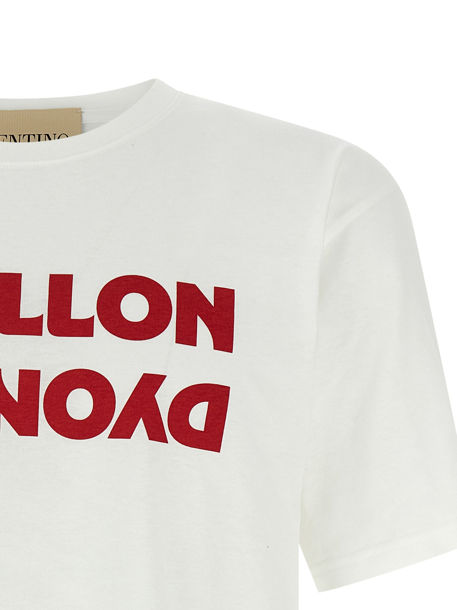 Valentino Garavani White Cotton Men's T-Shirt