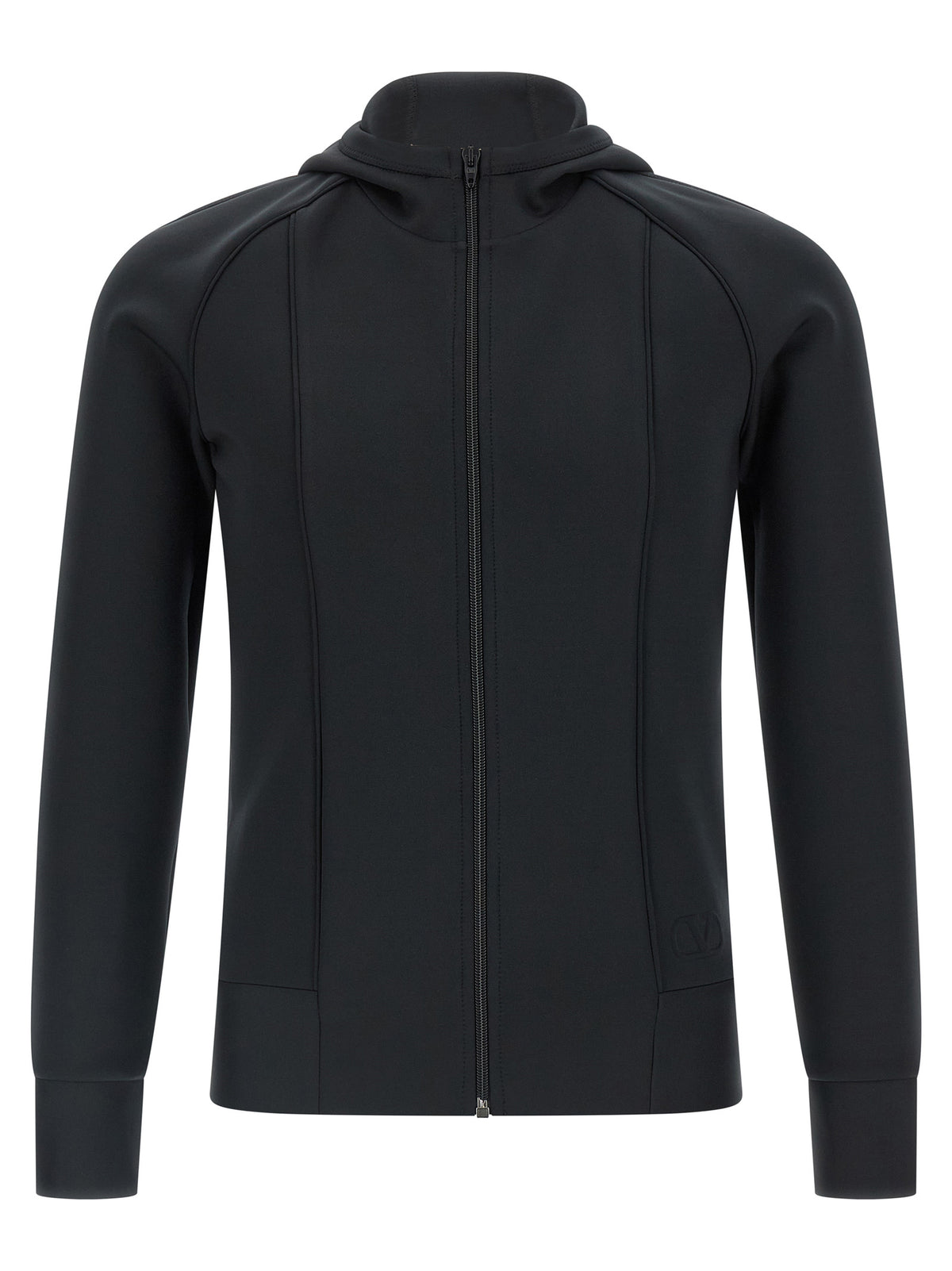 Valentino Garavani Black Polyester Men's Sweatshirt