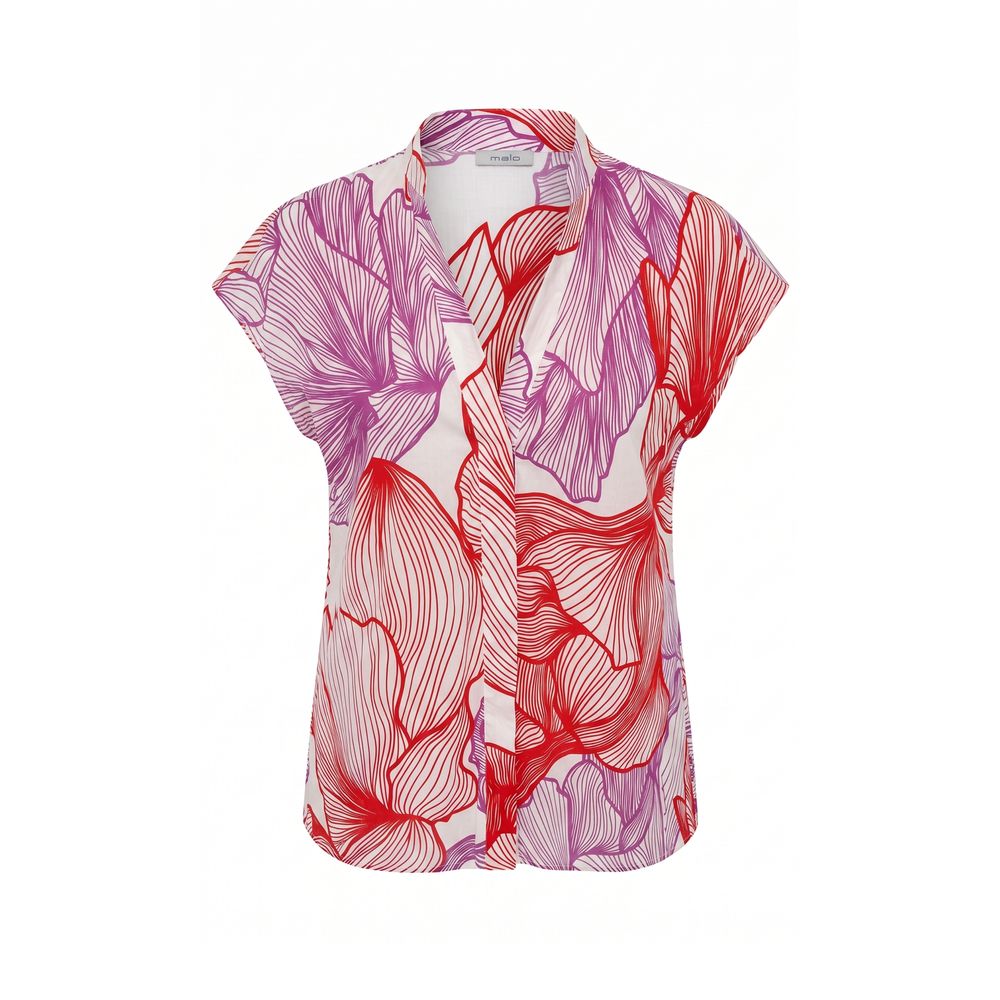 Malo Red Cotton Women Women's Shirt