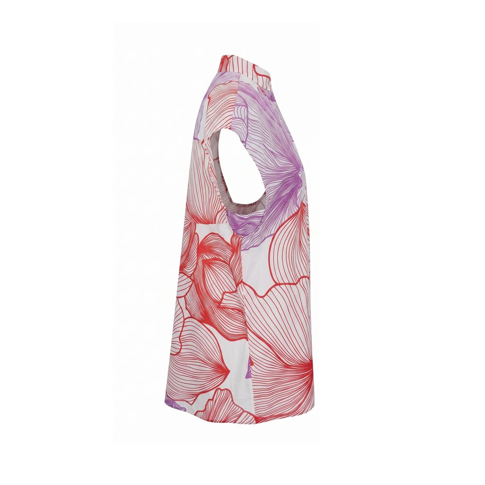 Malo Red Cotton Women Women's Shirt