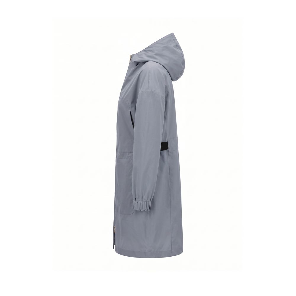 Malo Grey Silk Women Women's Jacket