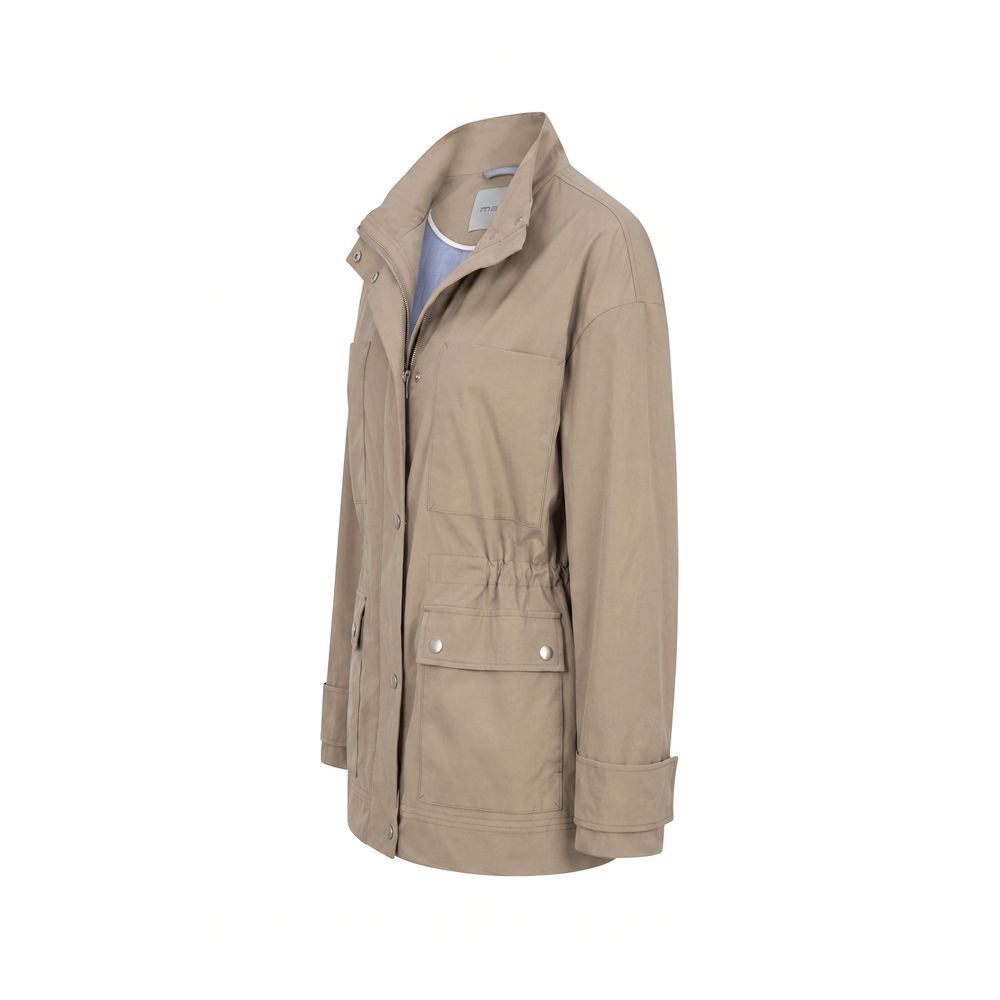 Malo Brown Cotton Women Women's Jacket