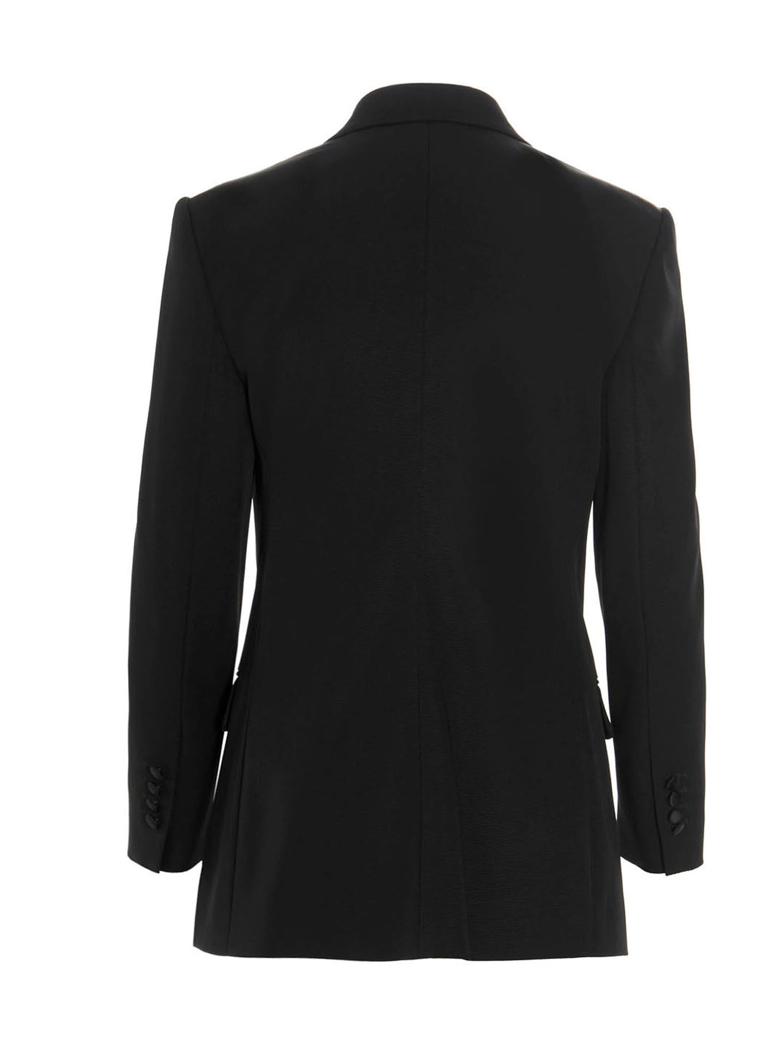 Dolce & Gabbana Black Acetate Women's Blazer