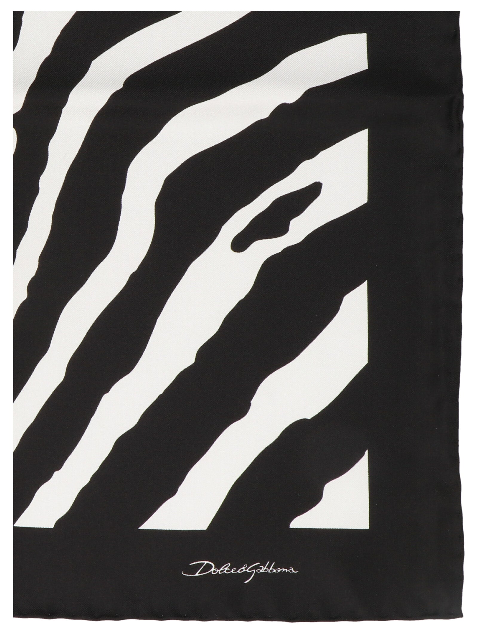 Dolce & Gabbana Bicolor Silk Women's Scarf