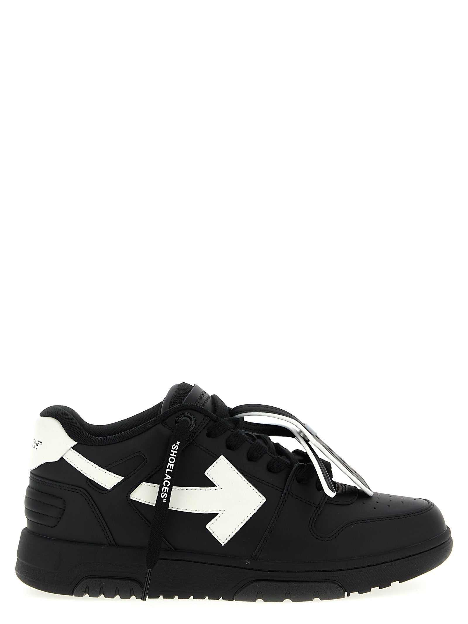 Off-White Bicolor Recycled Polyester Low Top Men's Sneakers