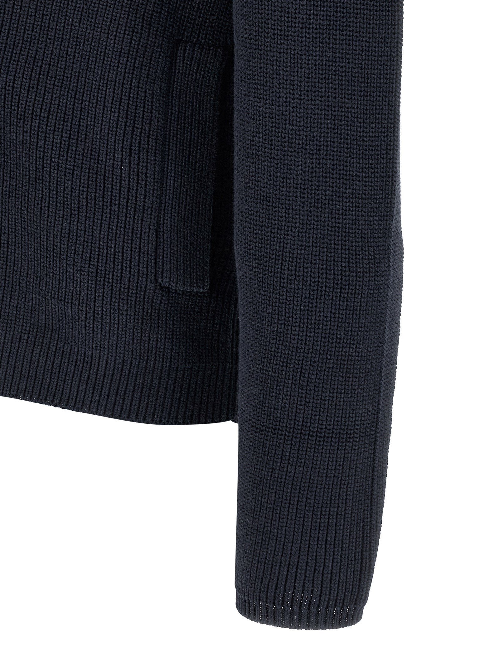 Brunello Cucinelli Blue Cotton Men's Cardigan