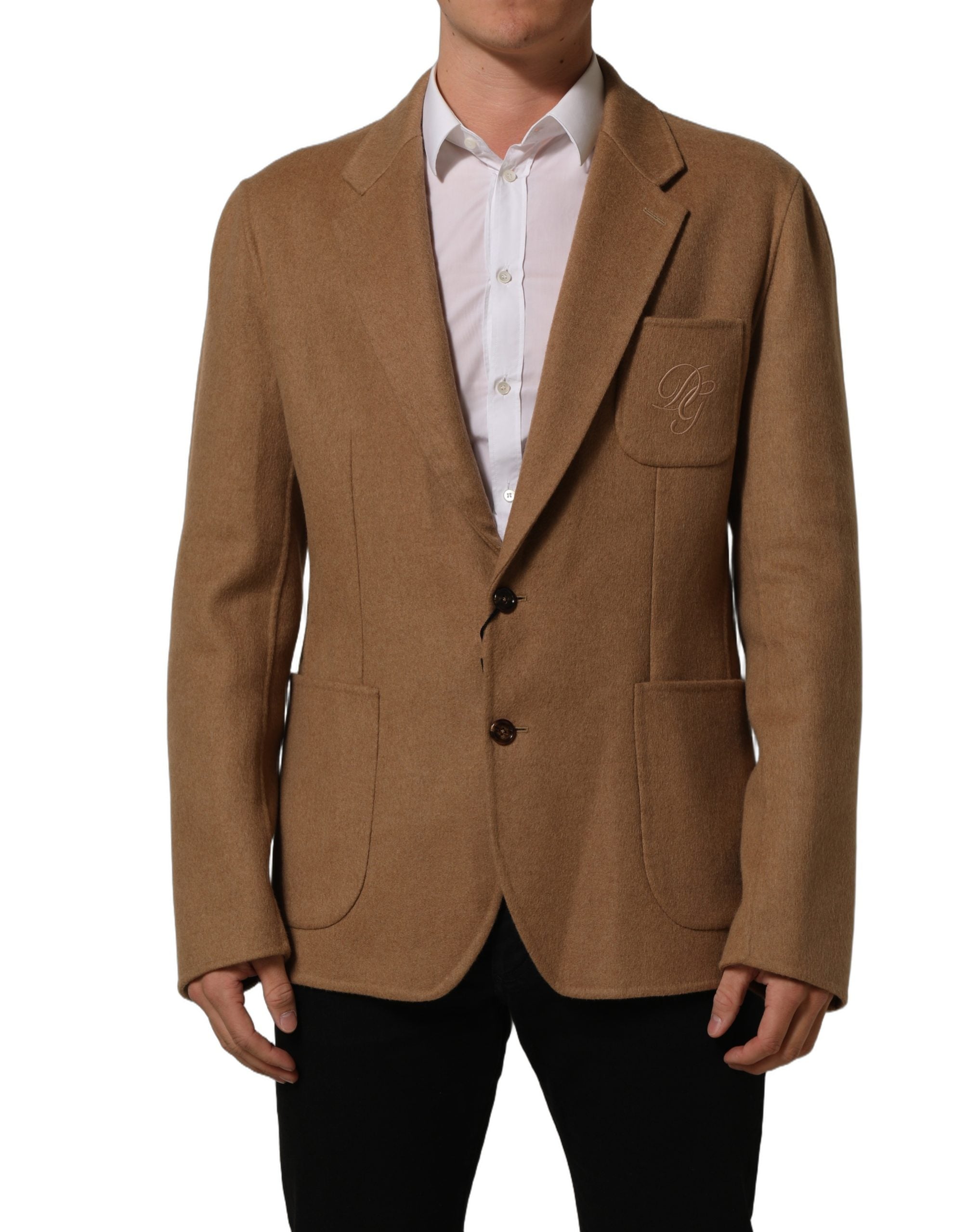 Dolce & Gabbana Brown Single Breasted 2 Button Suit Men's Jacket (Pre-Owned)