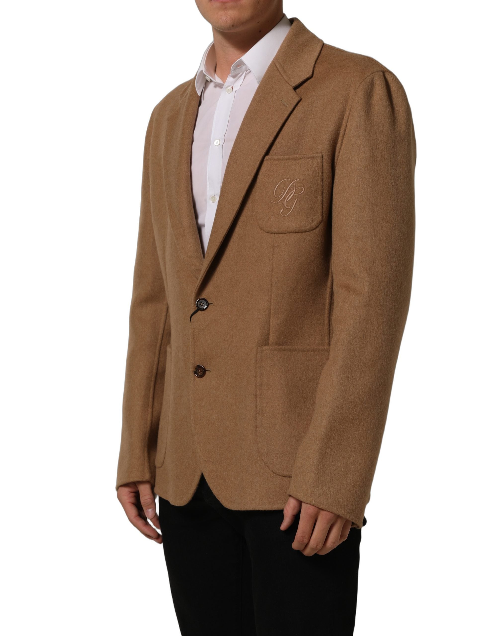 Dolce & Gabbana Brown Single Breasted 2 Button Suit Men's Jacket (Pre-Owned)