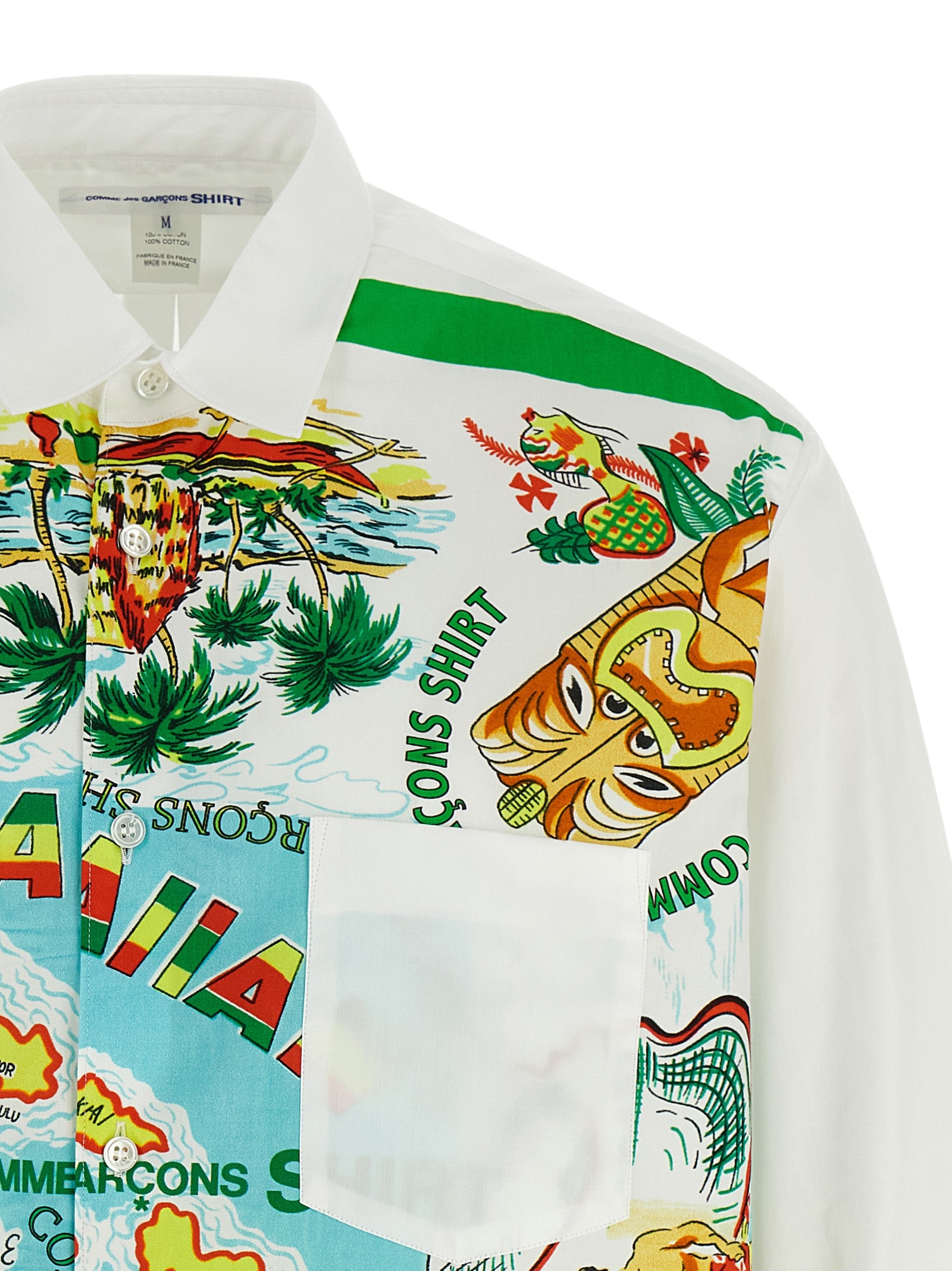Comme Des Garçons Multicolor Cotton Men's Blouse