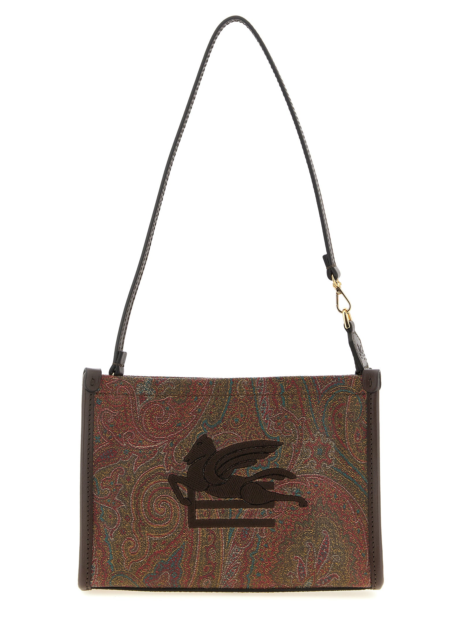 Etro Multicolor Cotton Clutch Women's Bag