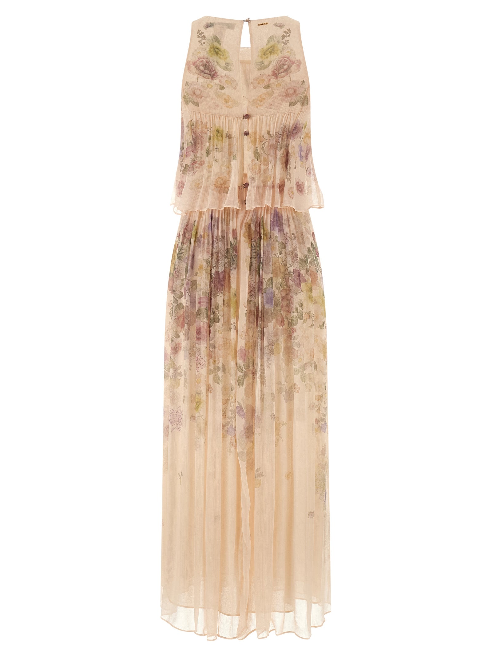 Twinset Multicolor Viscose Long Women's Dress