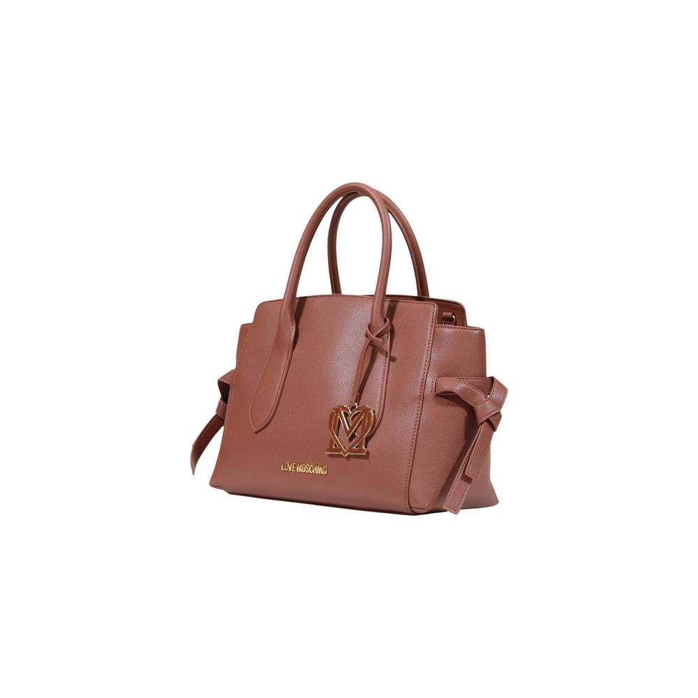 Love Moschino Brown Polyethylene Women's Handbag
