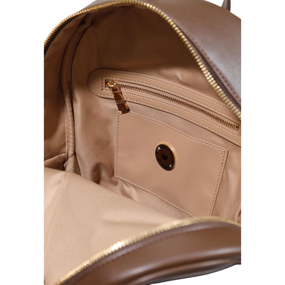 Love Moschino Brown Polyethylene Women's Backpack