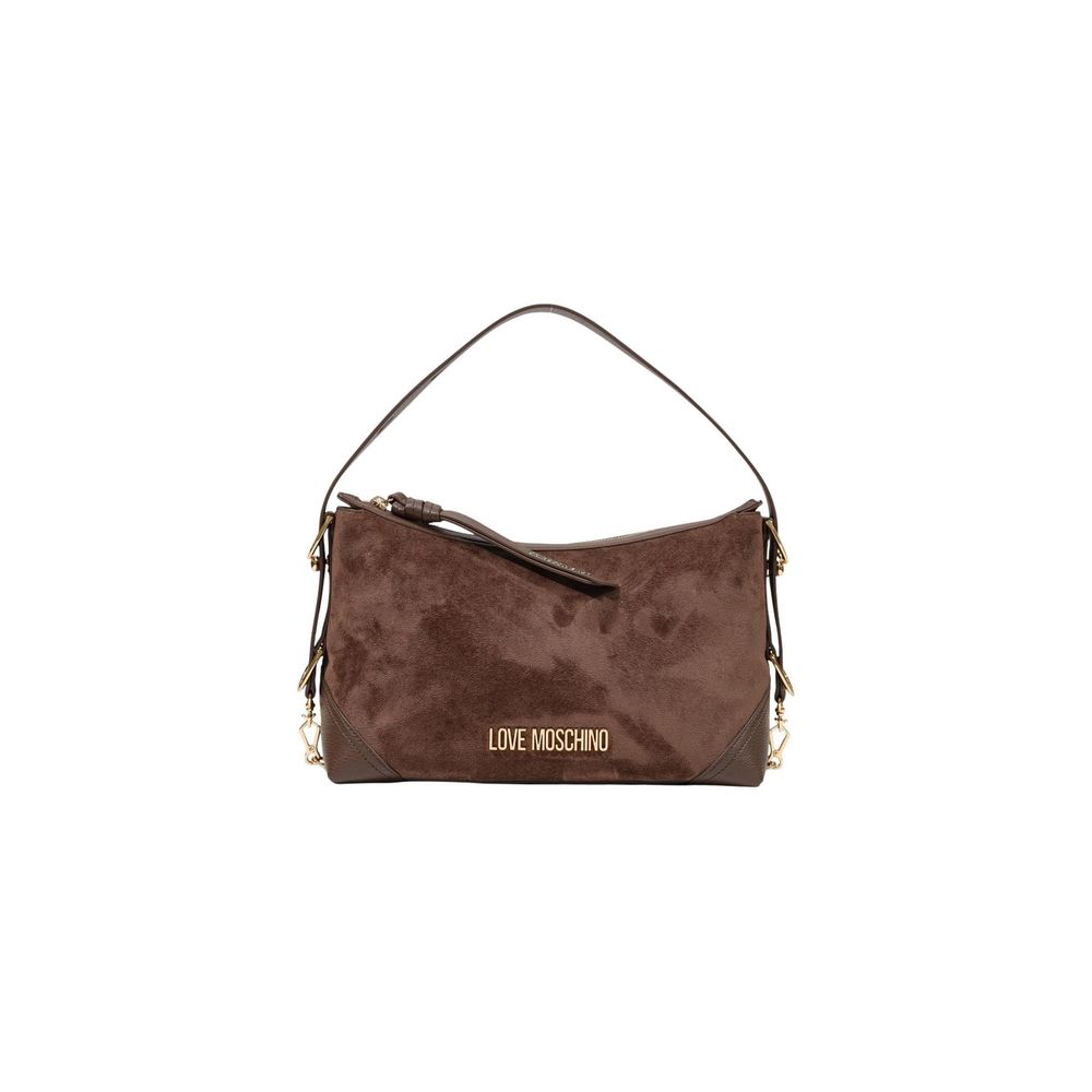 Love Moschino Brown Polyester Women's Handbag