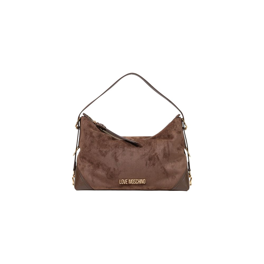 Love Moschino Brown Polyester Women's Handbag