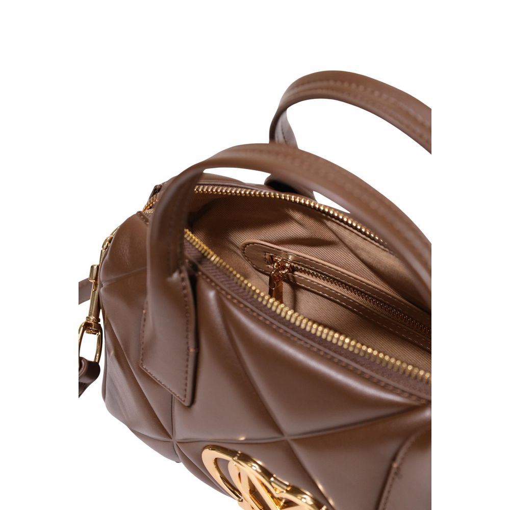 Love Moschino Brown Polyethylene Women's Handbag