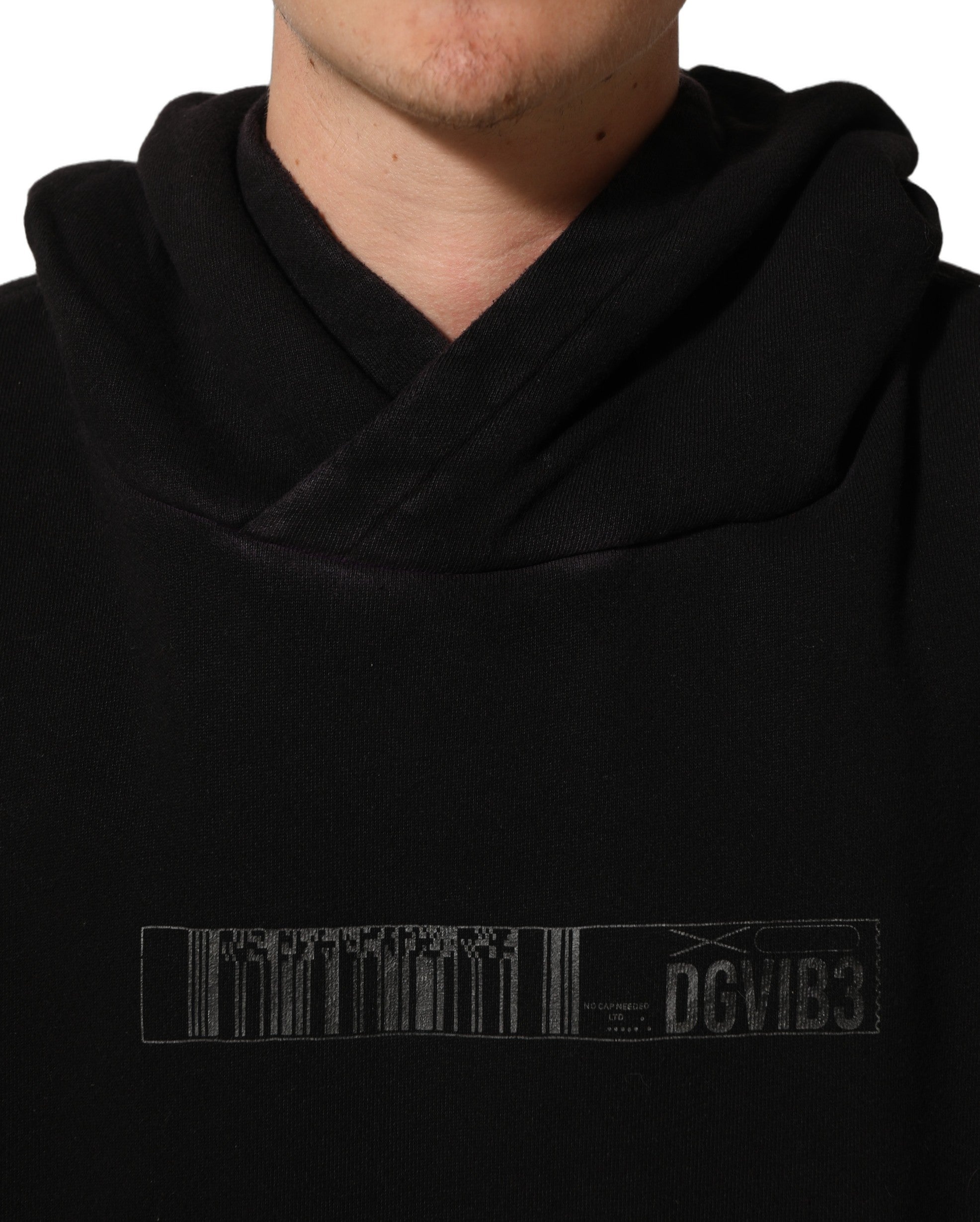 Dolce & Gabbana Black Cotton DGVIB3 Hooded Sweatshirt Men's Sweater (Pre-Owned)