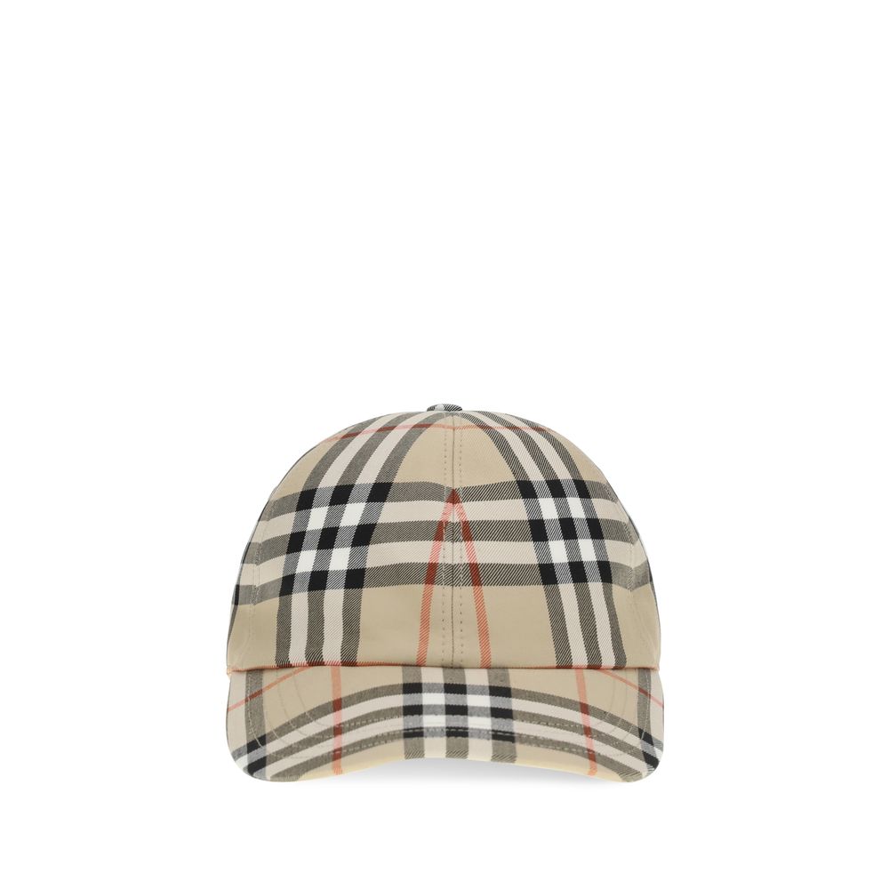 Burberry Beige Cotton Cap (Baseball Men's Hat)