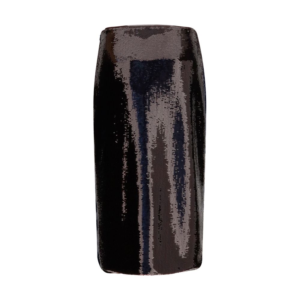 Tom Ford Blue Silk Midi Women's Skirt