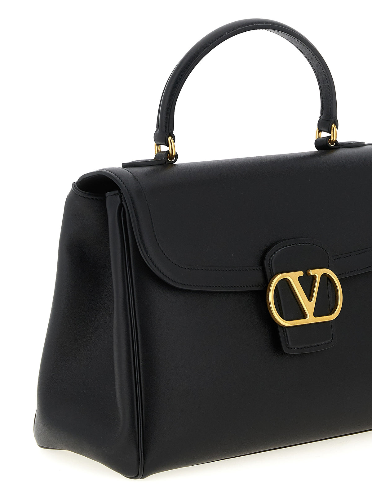 Valentino Garavani Black Calfskin Women's Handbag