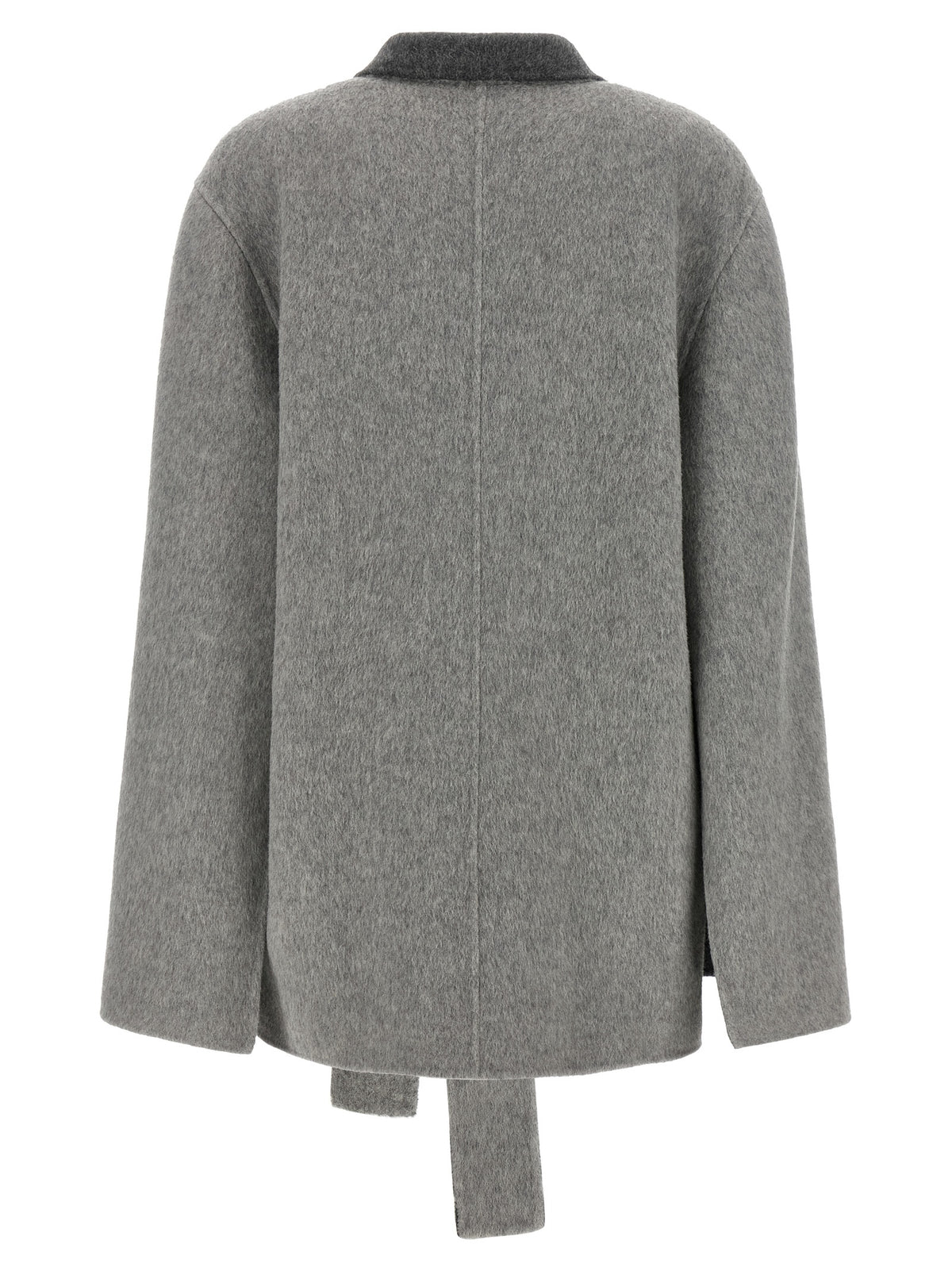 Alberta Ferretti Gray Wool Women's Cardigan
