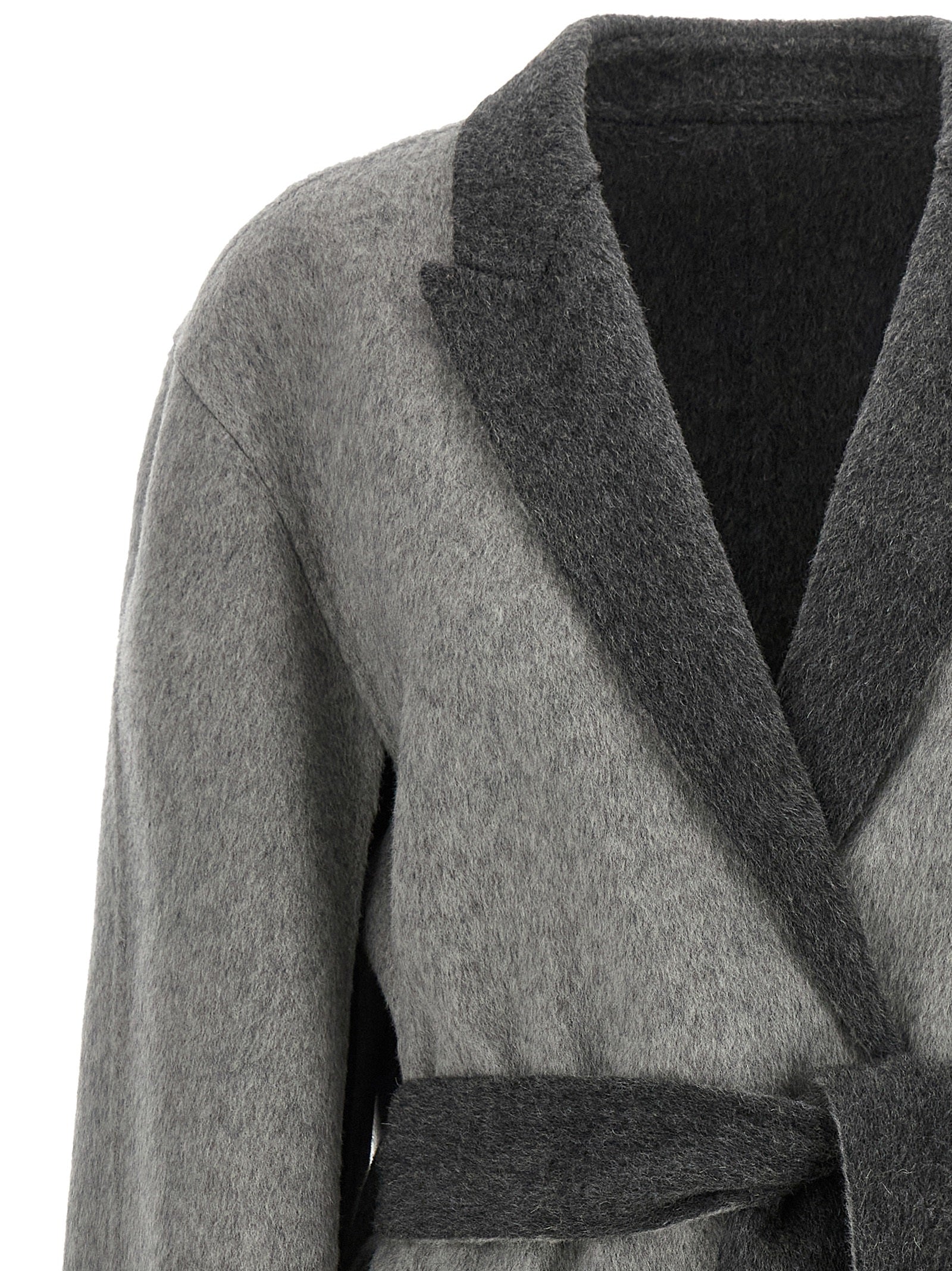 Alberta Ferretti Gray Wool Women's Cardigan