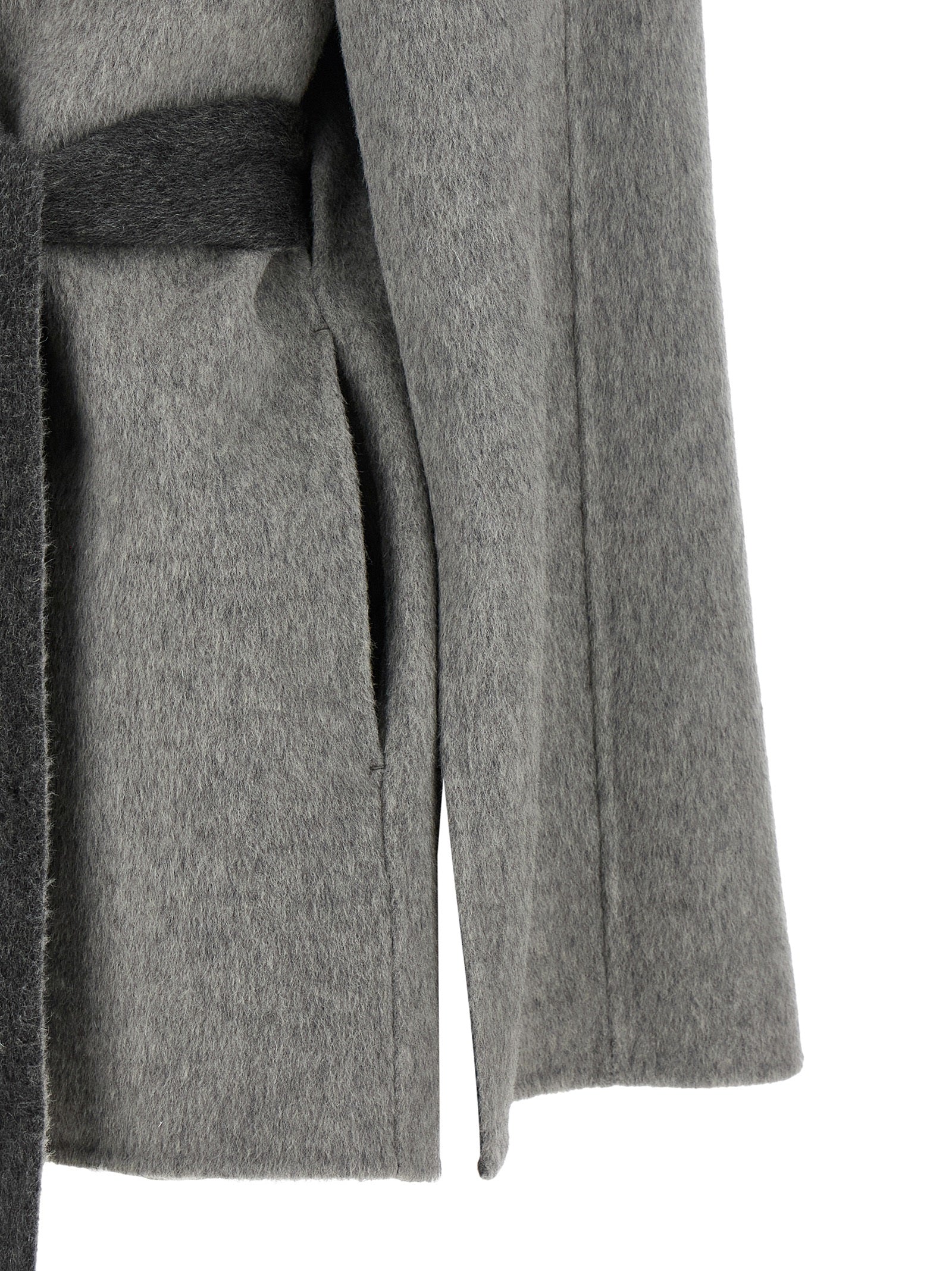 Alberta Ferretti Gray Wool Women's Cardigan