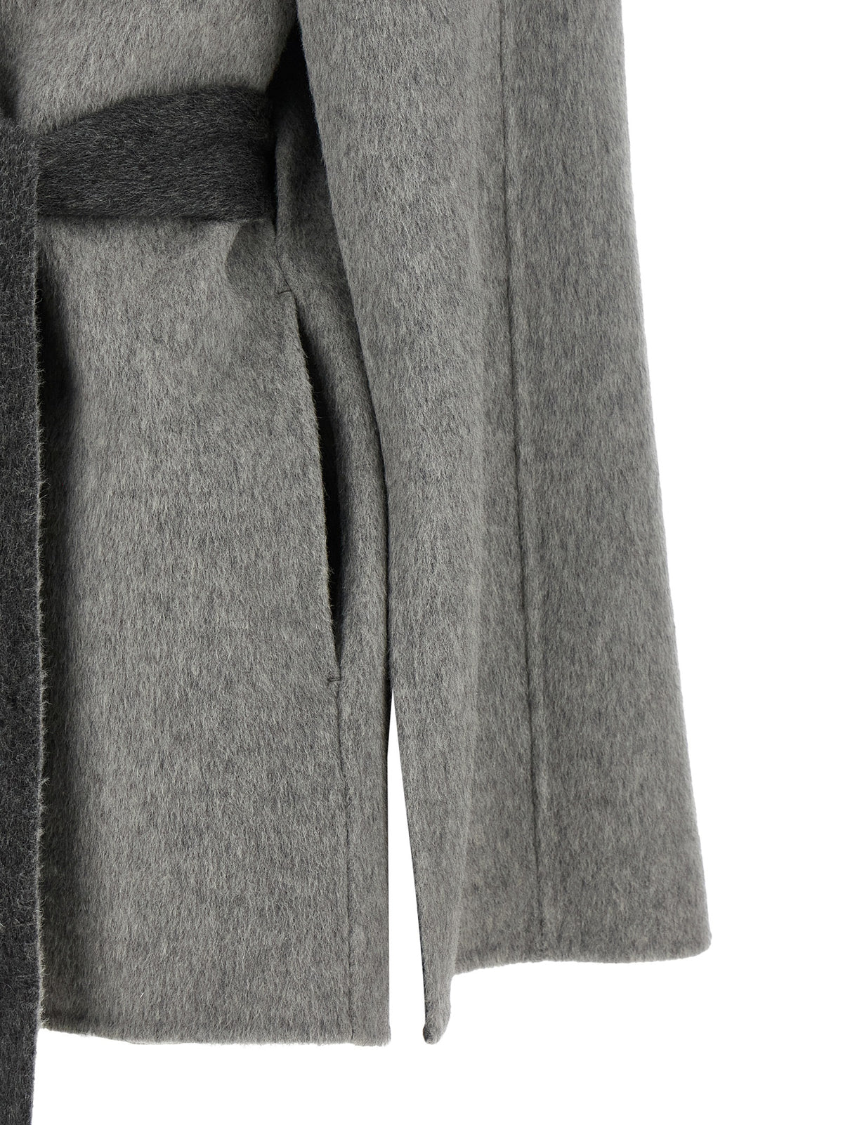 Alberta Ferretti Gray Wool Women's Cardigan
