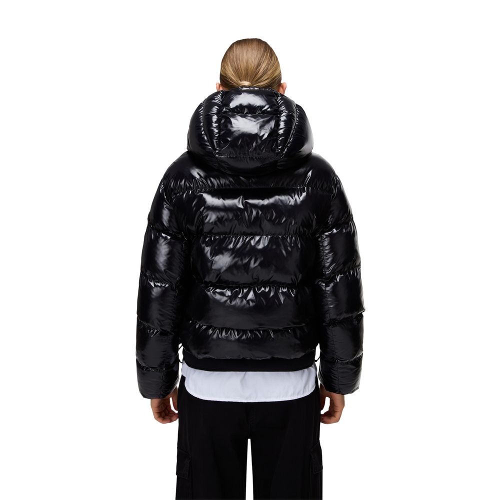 Napapijri Black Recycled Polyester Full-Length Women's Jacket