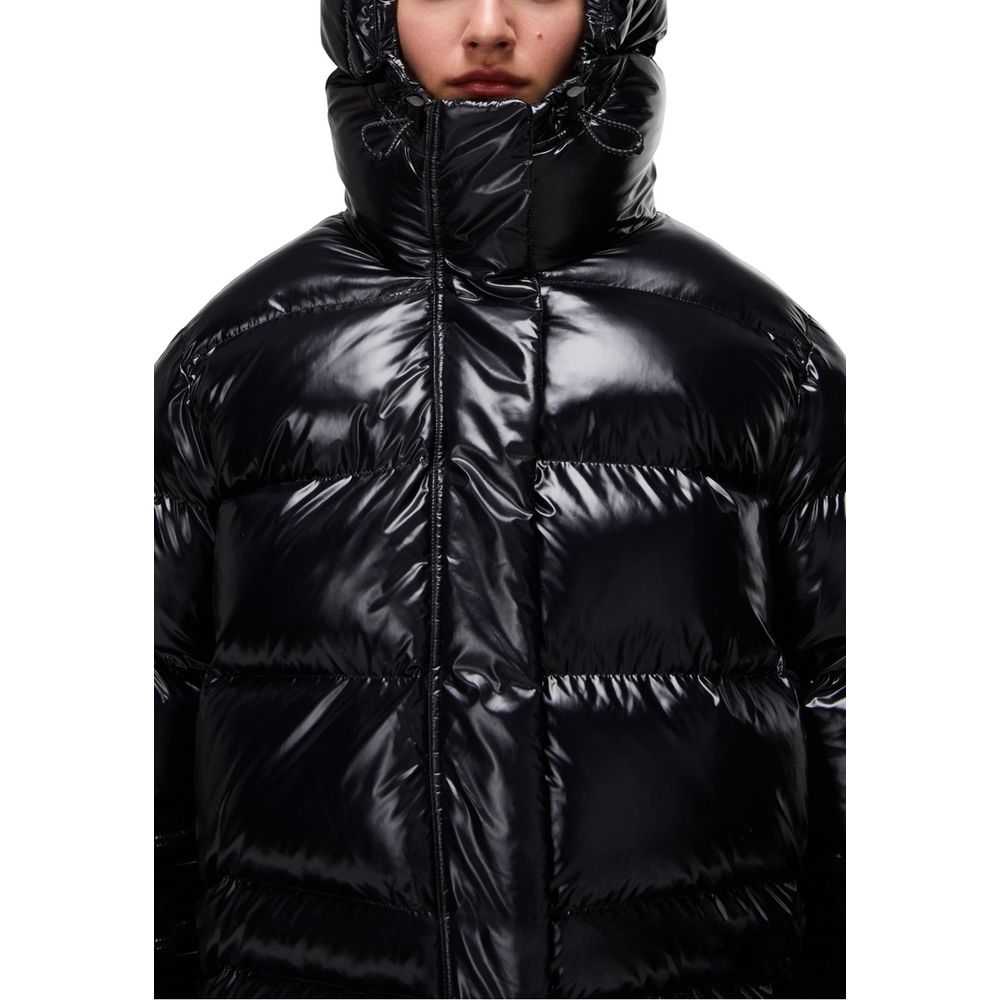Napapijri Black Recycled Polyester Full-Length Women's Jacket