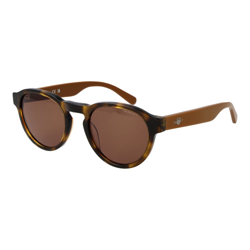 Gant Brown Plastic Men's Sunglasses