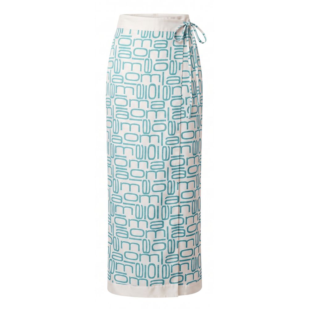Malo Blue Silk Women's Women's Pants