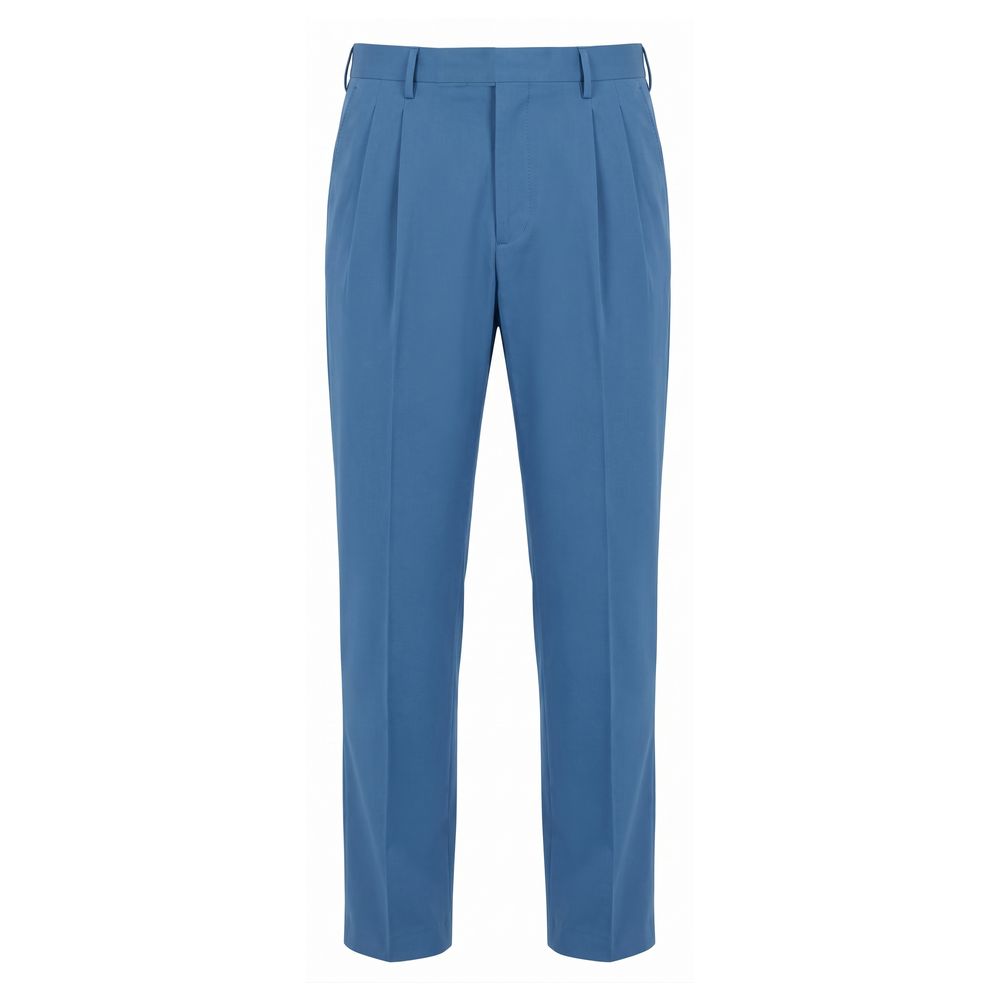 Malo Blue Cotton Men's Men's Pants