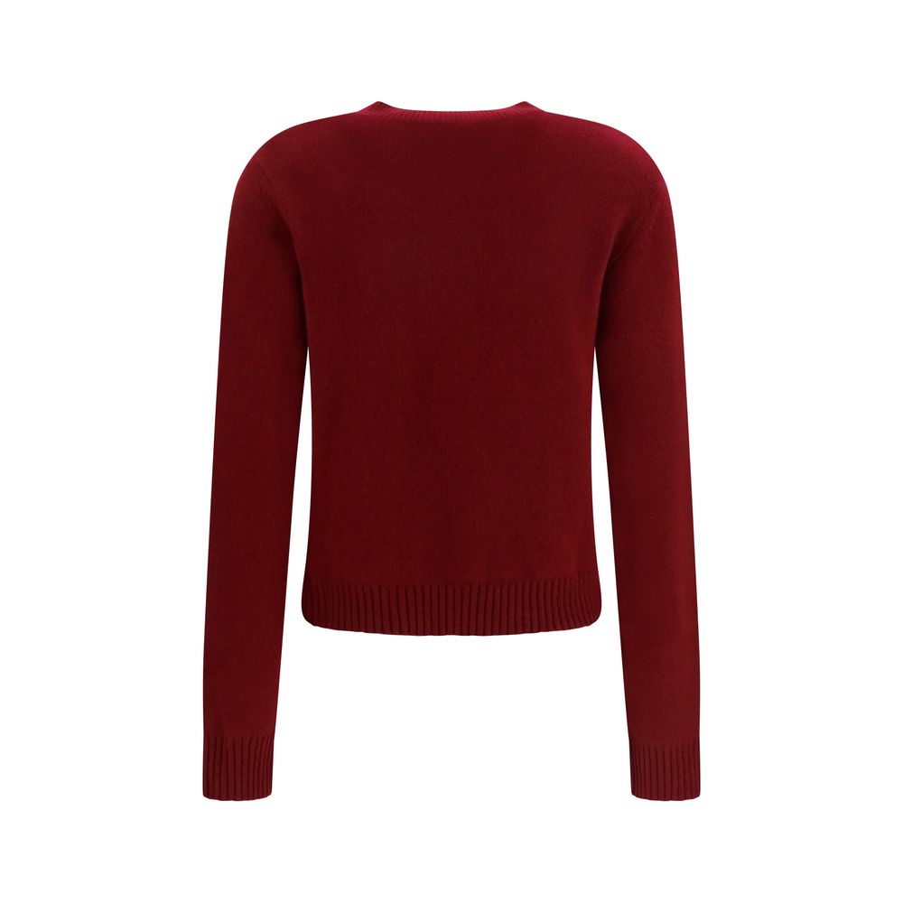 Lisa Yang Bordeaux Cashmere Women's Sweater