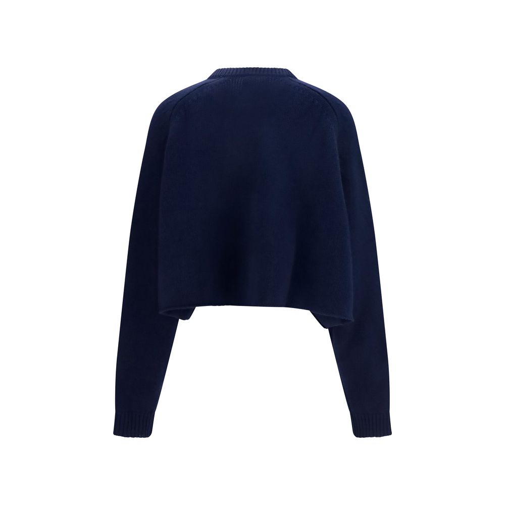 Lisa Yang Blue Cashmere Women's Sweater