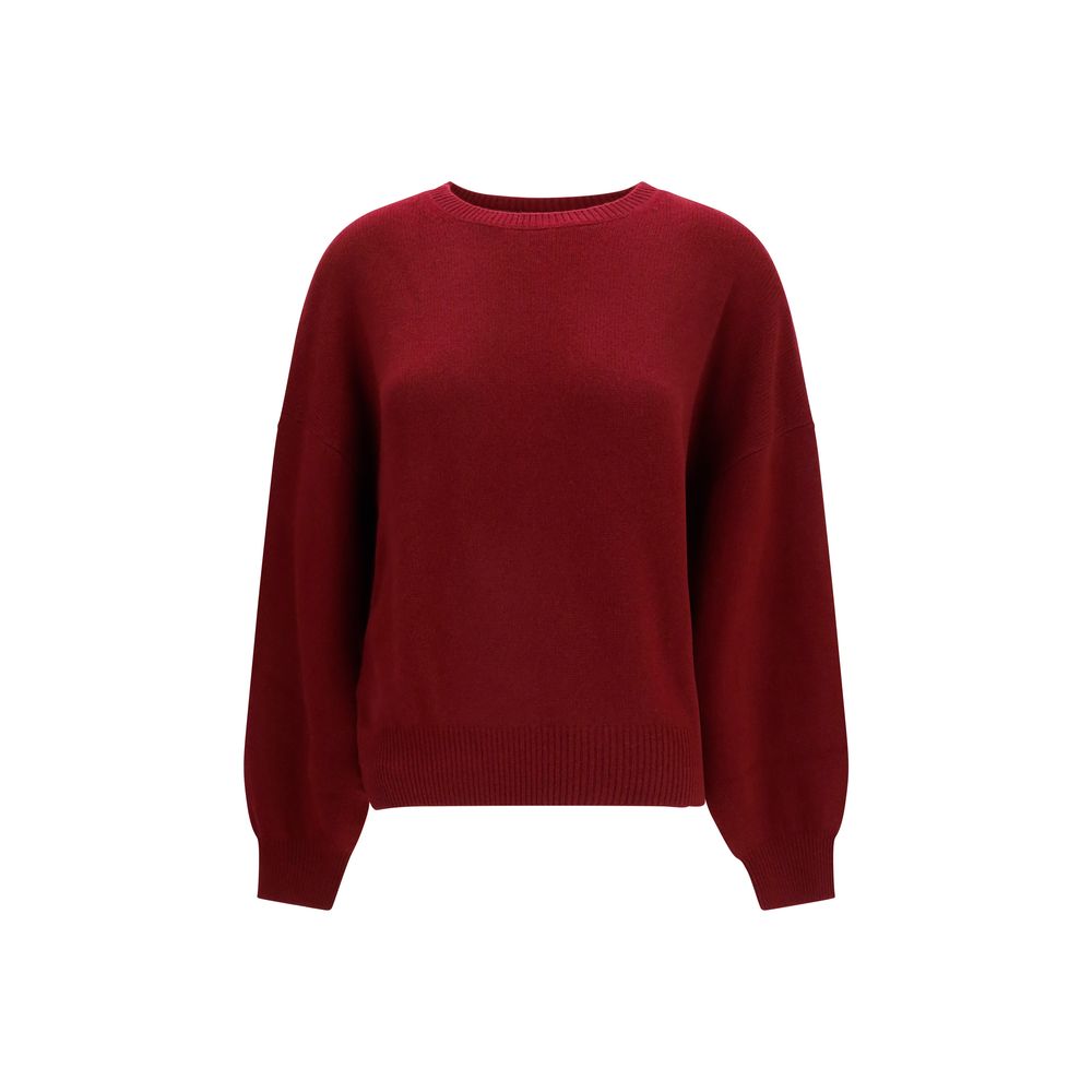 Lisa Yang Bordeaux Cashmere Women's Sweater