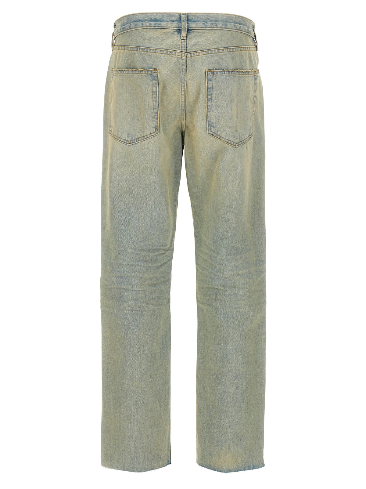 Fear Of God Blue Cotton Straight-Leg Men's Jeans