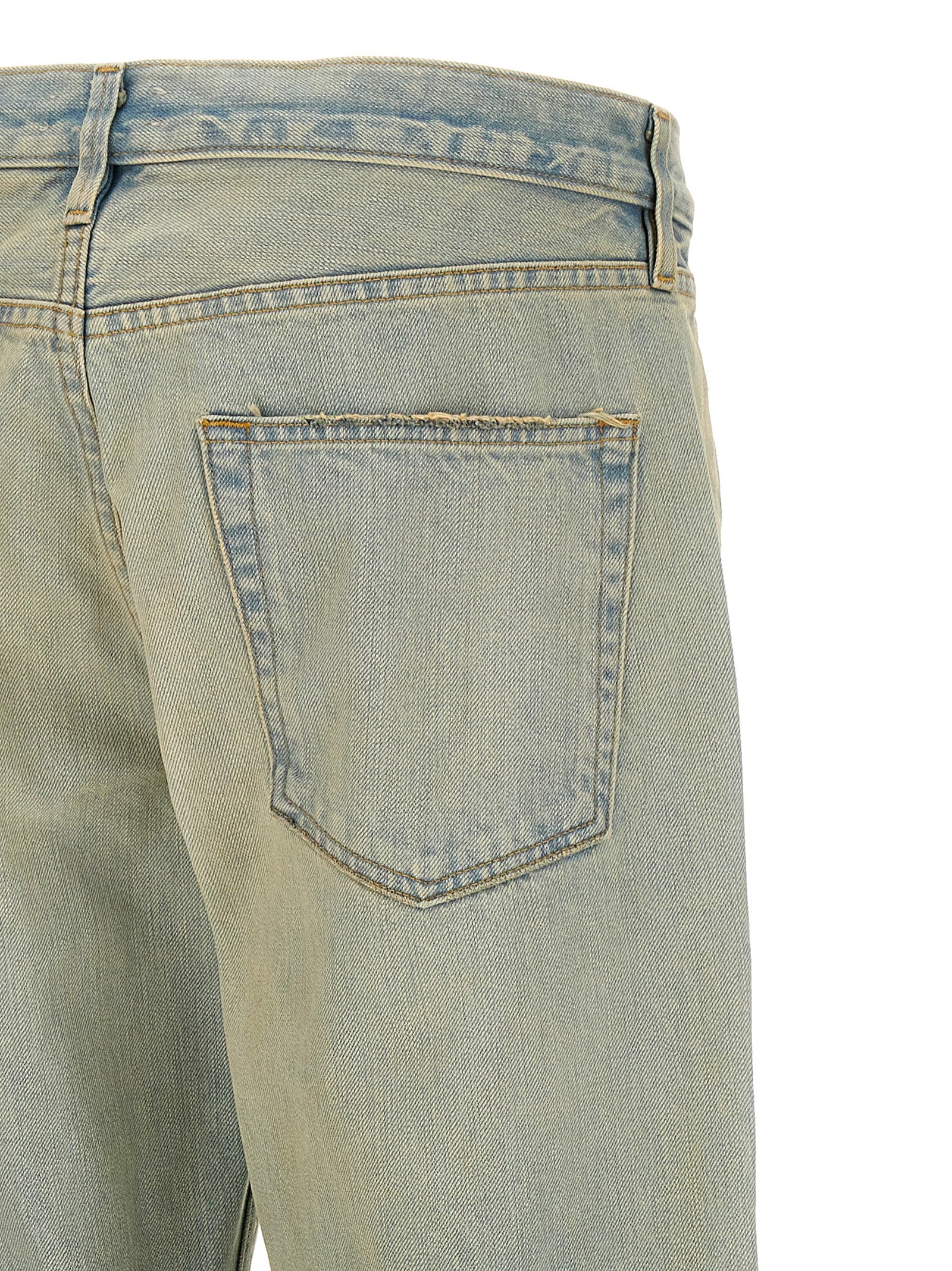 Fear Of God Blue Cotton Straight-Leg Men's Jeans